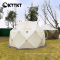 6.4kg white Camping trekking family tent
